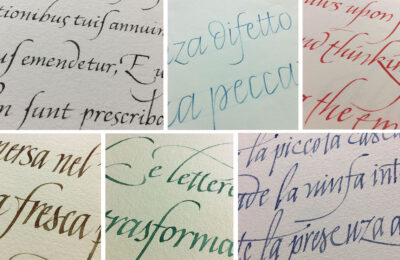 Associazione calligrafica italiana Italico intermedio Ronchi – anna ronchi